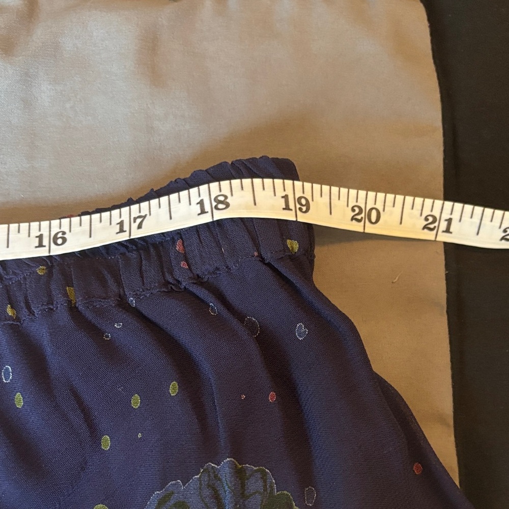 WhimsyGoth Floral ethereal carnival renaissance Purple Women's Skirt 3x - Picture 6 of 7